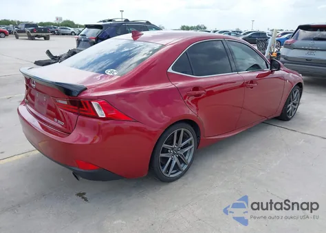 2015 Lexus Is 350 z USA, uszkodzony, nr VIN JTHBE1D26F5019805